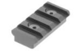 Leapers UTG Pro 1.57" 4-Slot Keymod Picatinny Rail Section Md: MTURS04S